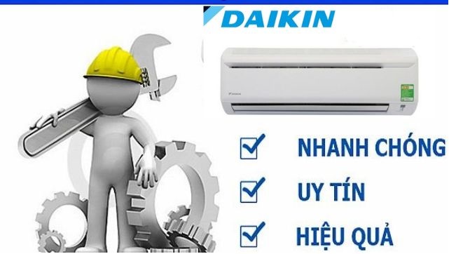 cam kết sửa điều hpà Daikin tại Tây Hồ